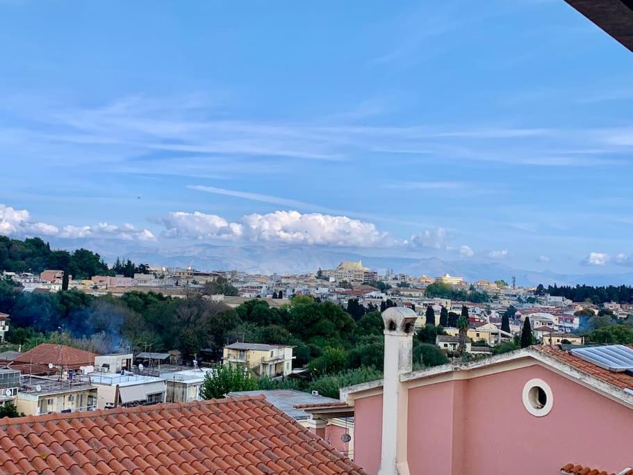 Апартаменты Panoramic Penthouse Corfu Town With Amazing Views Экстерьер фото